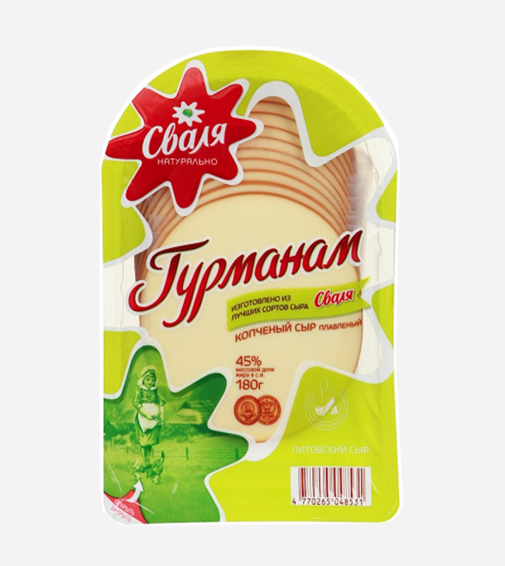 Cașcaval Afumat Gurmanams 180 gr